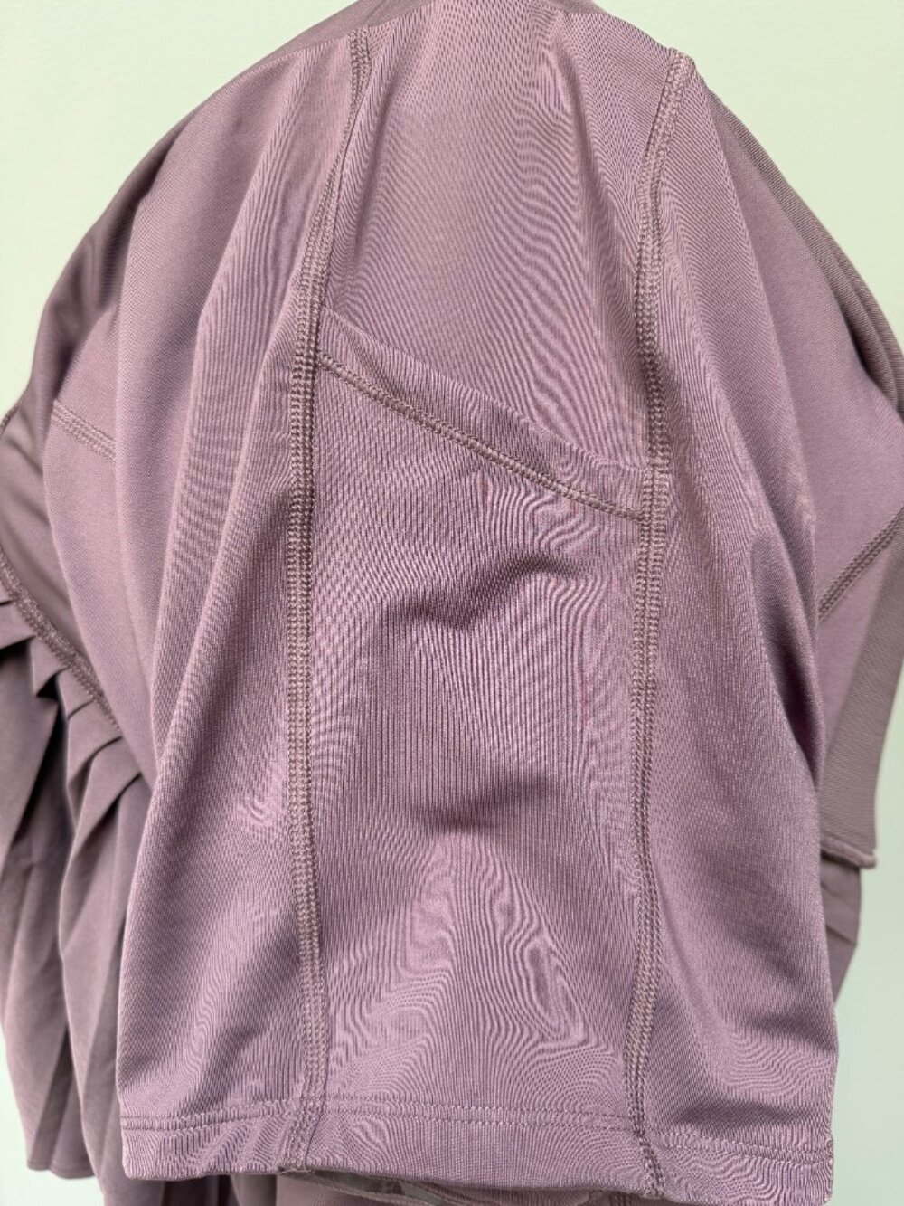 Athleta "Advantage" Pleated Tennis/Golf Skort in Damask Mauve - Size XS - Picture 6 of 6
